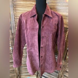 Ladies suede jacket